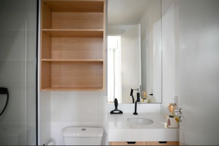 Banheiro de apartamento à venda com 2 quartos, 37m² em Jardim Imperador (zona Sul), São Paulo