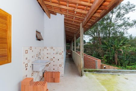 Área de Serviço de casa para alugar com 2 quartos, 70m² em Grajaú, São Paulo