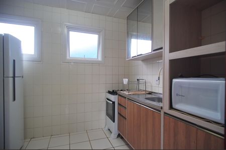 Cozinha de apartamento para alugar com 2 quartos, 58m² em Padre Reus, São Leopoldo