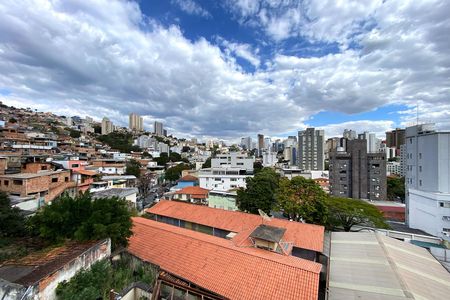Vista da Sala de apartamento à venda com 3 quartos, 72m² em São Lucas, Belo Horizonte