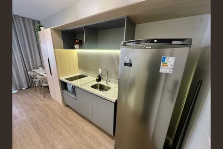 Studio à venda com 50m², 1 quarto e sem vaga Studio à venda com 50m², 1 quarto e sem vagaCozinha
