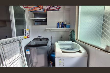 Área de Serviço de apartamento à venda com 2 quartos, 83m² em Nova Gerti, São Caetano do Sul