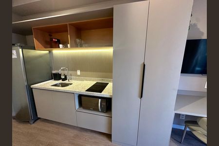 Studio para alugar com 50m², 1 quarto e sem vaga Studio para alugar com 50m², 1 quarto e sem vagaCozinha