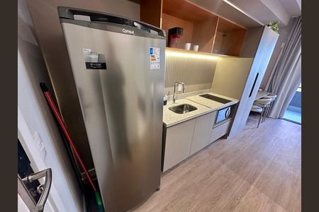 Studio para alugar com 50m², 1 quarto e sem vaga Studio para alugar com 50m², 1 quarto e sem vagaCozinha