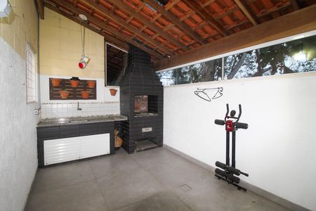 Churrasqueira de casa de condomínio à venda com 2 quartos, 86m² em Parque Ipe, São Paulo