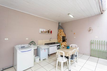 Área de serviço / churrasqueira  de casa à venda com 2 quartos, 80m² em Casa Grande, Diadema