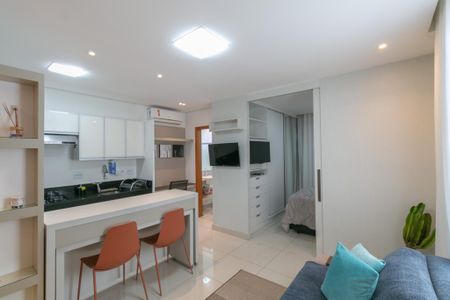 Apartamento para alugar com 32m², 1 quarto e 1 vaga