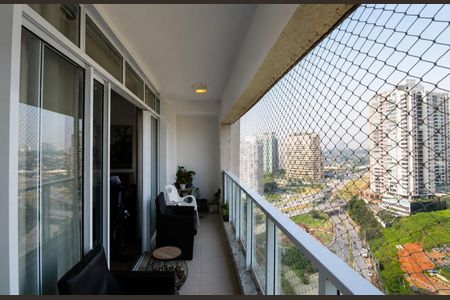 Varanda de apartamento à venda com 2 quartos, 90m² em Sítio Tamboré Alphaville, Barueri