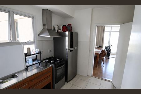 Cozinha de apartamento à venda com 2 quartos, 90m² em Sítio Tamboré Alphaville, Barueri