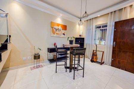 Sala de casa para alugar com 3 quartos, 125m² em Jardim Santo Antônio, Santo André