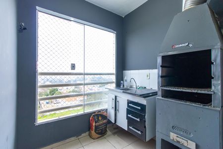 Varanda da Sala de apartamento para alugar com 2 quartos, 50m² em Parque Turiguara, Cotia