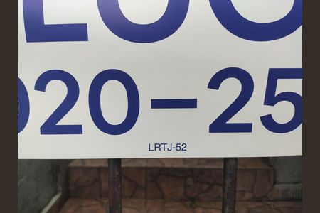 Placa LRTJ-52 de casa para alugar com 1 quarto, 20m² em Centro, Diadema