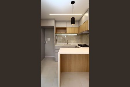 Cozinha de apartamento para alugar com 2 quartos, 39m² em Cidade Jardim, São Paulo