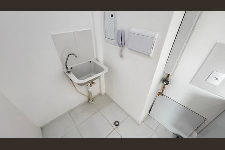 Cozinha e Área de Serviço de apartamento para alugar com 2 quartos, 31m² em Parque Erasmo Assunção, Santo André