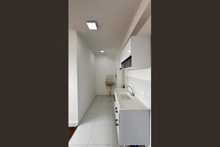 Cozinha e Área de Serviço de apartamento para alugar com 2 quartos, 31m² em Parque Erasmo Assunção, Santo André