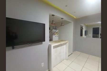 Sala de apartamento para alugar com 2 quartos, 55m² em Luz, Nova Iguaçu