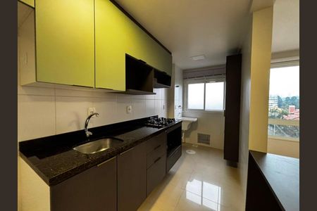 Cozinha de apartamento para alugar com 1 quarto, 60m² em Jardim Botânico, Porto Alegre