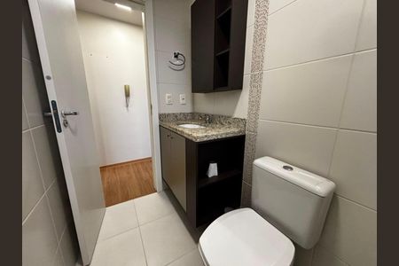 Apartamento para alugar com 60m², 1 quarto e 1 vaga Apartamento para alugar com 60m², 1 quarto e 1 vagaBanheiro social