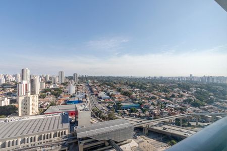 Vista da Varanda de kitnet/studio à venda com 1 quarto, 34m² em Campo Belo, São Paulo