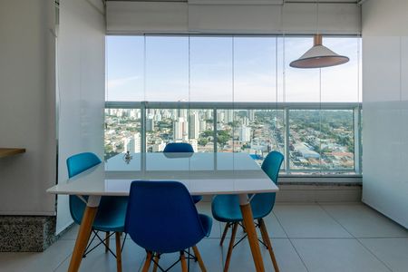Varanda de kitnet/studio à venda com 1 quarto, 34m² em Campo Belo, São Paulo