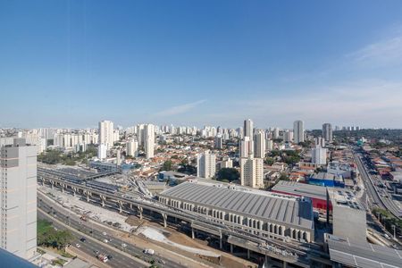 Vista da Varanda de kitnet/studio à venda com 1 quarto, 34m² em Campo Belo, São Paulo