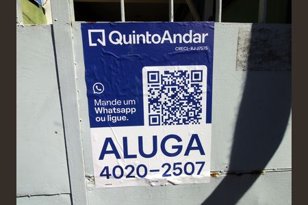 Placa  de casa para alugar com 2 quartos, 40m² em Jardim América, Rio de Janeiro