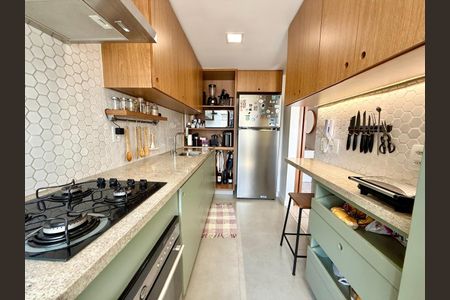 Cozinha de apartamento para alugar com 3 quartos, 79m² em Imperial de São Cristóvão, Rio de Janeiro