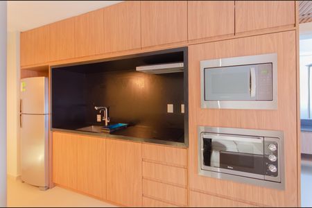 Cozinha de kitnet/studio para alugar com 1 quarto, 32m² em Sacomã, São Paulo