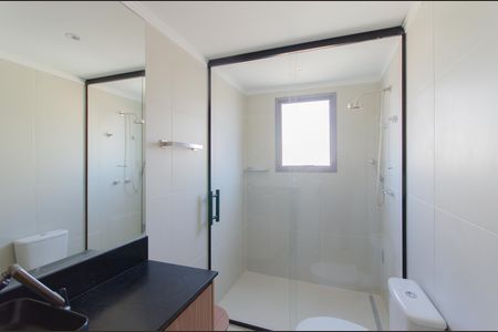 Banheiro de kitnet/studio para alugar com 1 quarto, 32m² em Sacomã, São Paulo