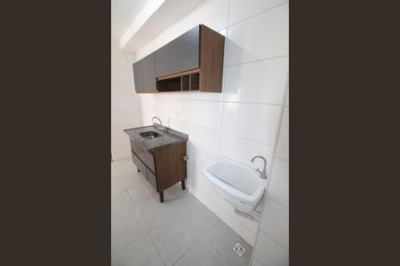 Cozinha de apartamento para alugar com 2 quartos, 52m² em Conjunto Residencial Flamboyant, São José dos Campos