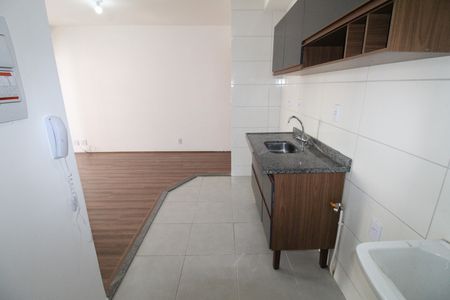Cozinha de apartamento para alugar com 2 quartos, 52m² em Conjunto Residencial Flamboyant, São José dos Campos