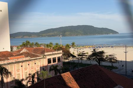Vista do Studio de kitnet/studio para alugar com 1 quarto, 30m² em Gonzaga, Santos