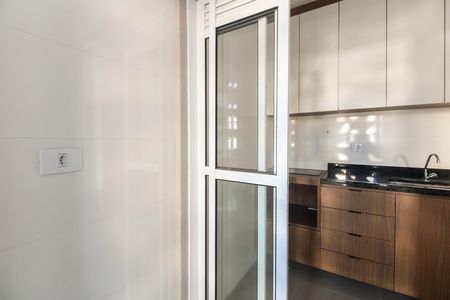Área de Serviço  de kitnet/studio para alugar com 1 quarto, 27m² em Vila Antonina, São Paulo