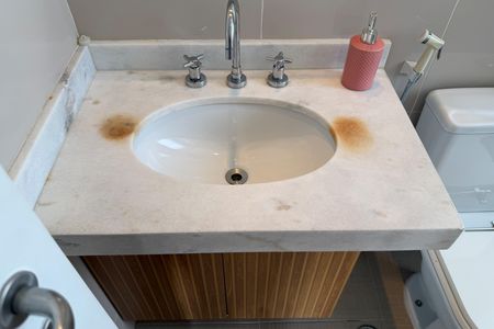 Apartamento para alugar com 77m², 2 quartos e 1 vagaBanheiro da Suíte