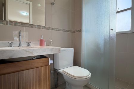Apartamento para alugar com 77m², 2 quartos e 1 vagaBanheiro da Suíte