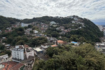 Vista da Varanda da Sala de apartamento para alugar com 2 quartos, 77m² em José Menino, Santos