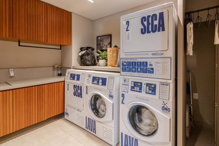 Studio para alugar com 38m², 1 quarto e sem vaga Studio para alugar com 38m², 1 quarto e sem vagaÁrea comum - Lavanderia