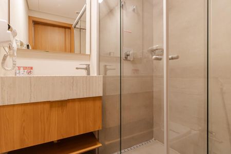 Studio para alugar com 38m², 1 quarto e sem vaga Studio para alugar com 38m², 1 quarto e sem vagaBanheiro