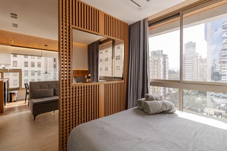 Studio para alugar com 38m², 1 quarto e sem vaga Studio para alugar com 38m², 1 quarto e sem vagaQuarto