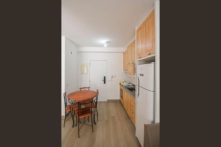 Cozinha de apartamento para alugar com 1 quarto, 39m² em Vila Angelina, São Bernardo do Campo