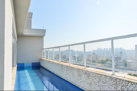 Área comum - Piscina de apartamento para alugar com 1 quarto, 39m² em Vila Angelina, São Bernardo do Campo