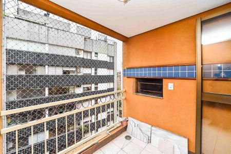 sacada da Sala de apartamento à venda com 3 quartos, 100m² em Boa Vista, Porto Alegre