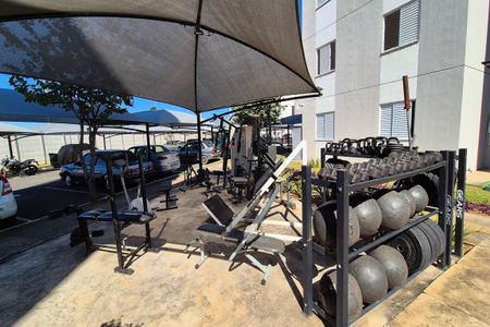 Área comum - Academia de apartamento à venda com 2 quartos, 42m² em Fazenda Lagoa, Campinas