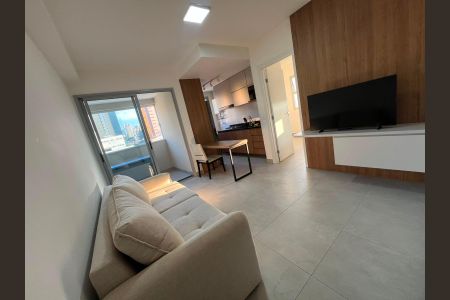 Sala de apartamento à venda com 1 quarto, 40m² em Barro Preto, Belo Horizonte