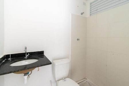 Banheiro de apartamento à venda com 1 quarto, 34m² em Vila do Encontro, São Paulo