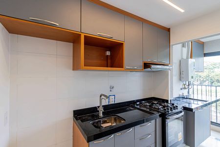 Cozinha de apartamento para alugar com 2 quartos, 47m² em Vila Anastácio, São Paulo