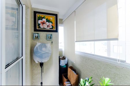 Varanda da Sala de apartamento à venda com 2 quartos, 62m² em Vila Rosalia, Guarulhos