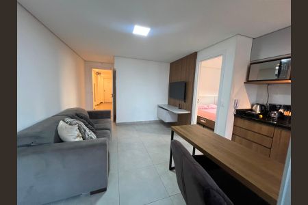 Sala de apartamento à venda com 1 quarto, 40m² em Barro Preto, Belo Horizonte