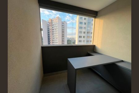 Varanda de apartamento à venda com 1 quarto, 40m² em Barro Preto, Belo Horizonte