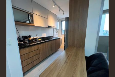 Cozinha de apartamento à venda com 1 quarto, 40m² em Barro Preto, Belo Horizonte